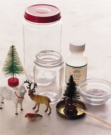 supplies for snowglobe