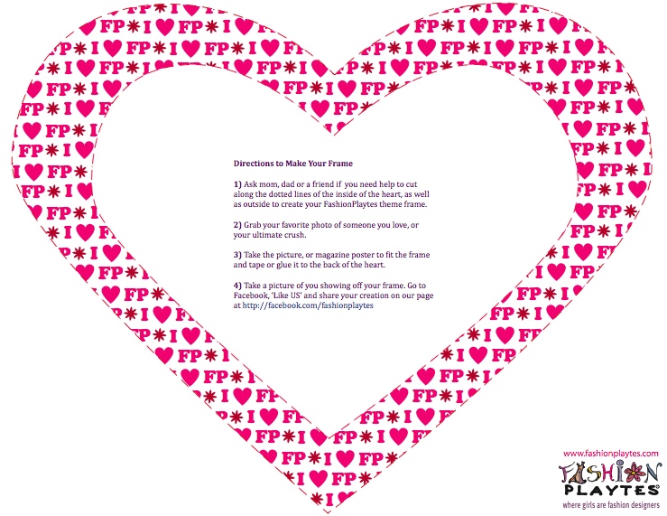 FashionPlaytes Valentine Frame!