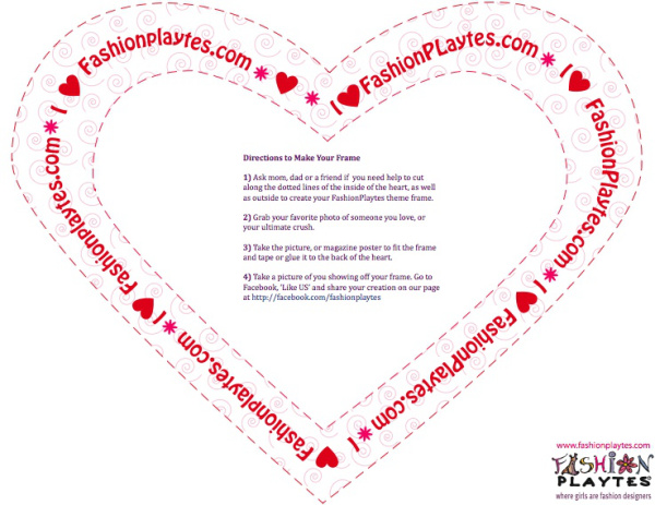 FashionPlaytes Valentine Frame!