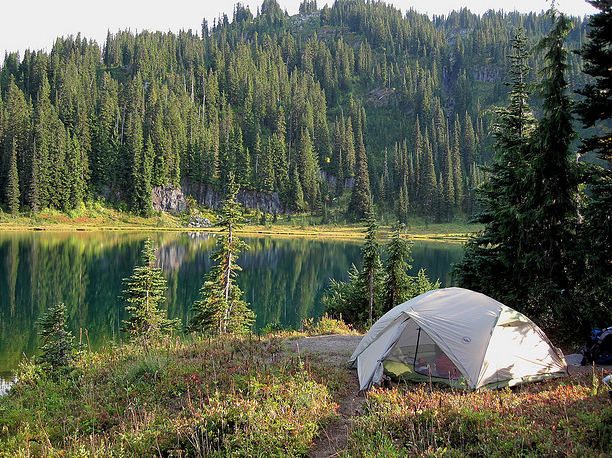 Camping! Camping by the Water!