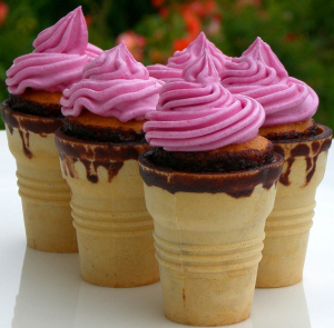 Ice Cream Cone Cupcakes! Ice Cream Cone Cupcakes!