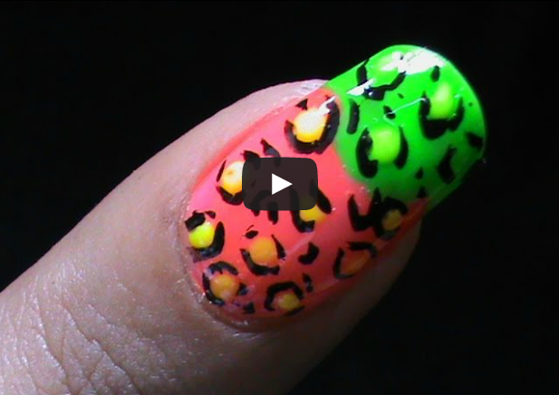 Leopard Print Nails