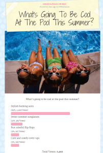 What s going to be cool at the pool this summer FPgirl Style Mag