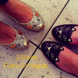 3 Pairs of Shoes Every Girl Needs